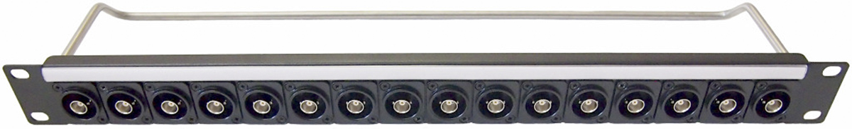 RS PRO Audio, Digital, Optical, Video 16 Port Patch Panel, 1 U Rack Height