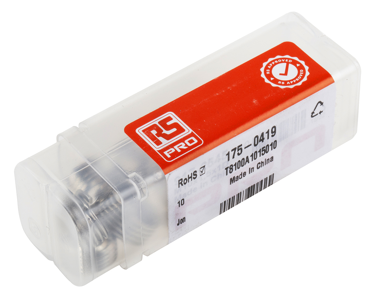 175-0419 RS PRO Thread Repair Insert, Metric, Drill Size 10.3 mm