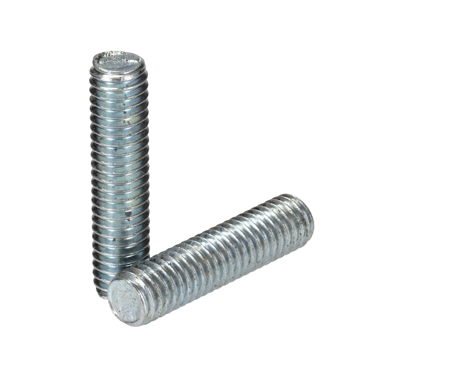 RS PRO Zinc Plated Mild Steel Threaded Rod, M6, 25 mm