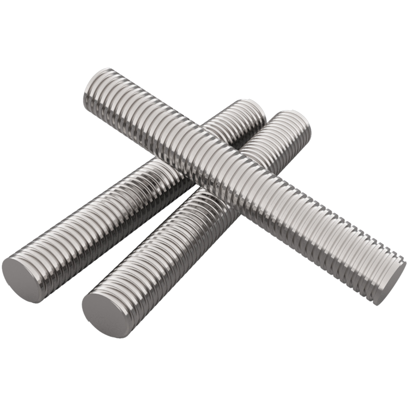 RS PRO Zinc Plated Mild Steel Threaded Rod, M6, 60 mm