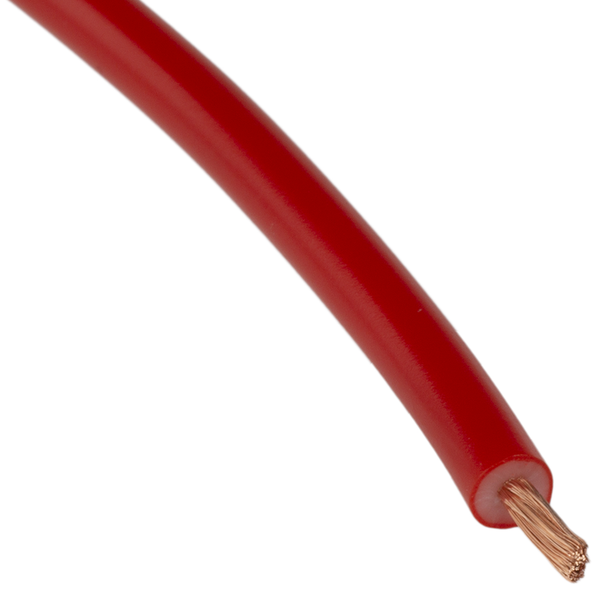Staubli Red Hook Up Wire, 17 AWG, 259, 25 m