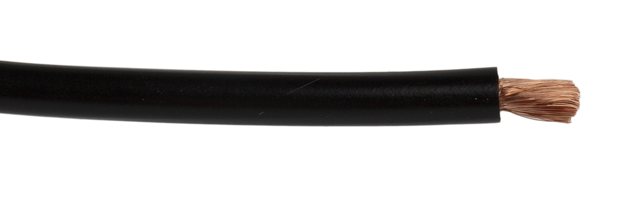 175-7472 Staubli Black Hook Up Wire, 14 AWG, 651, 25 m