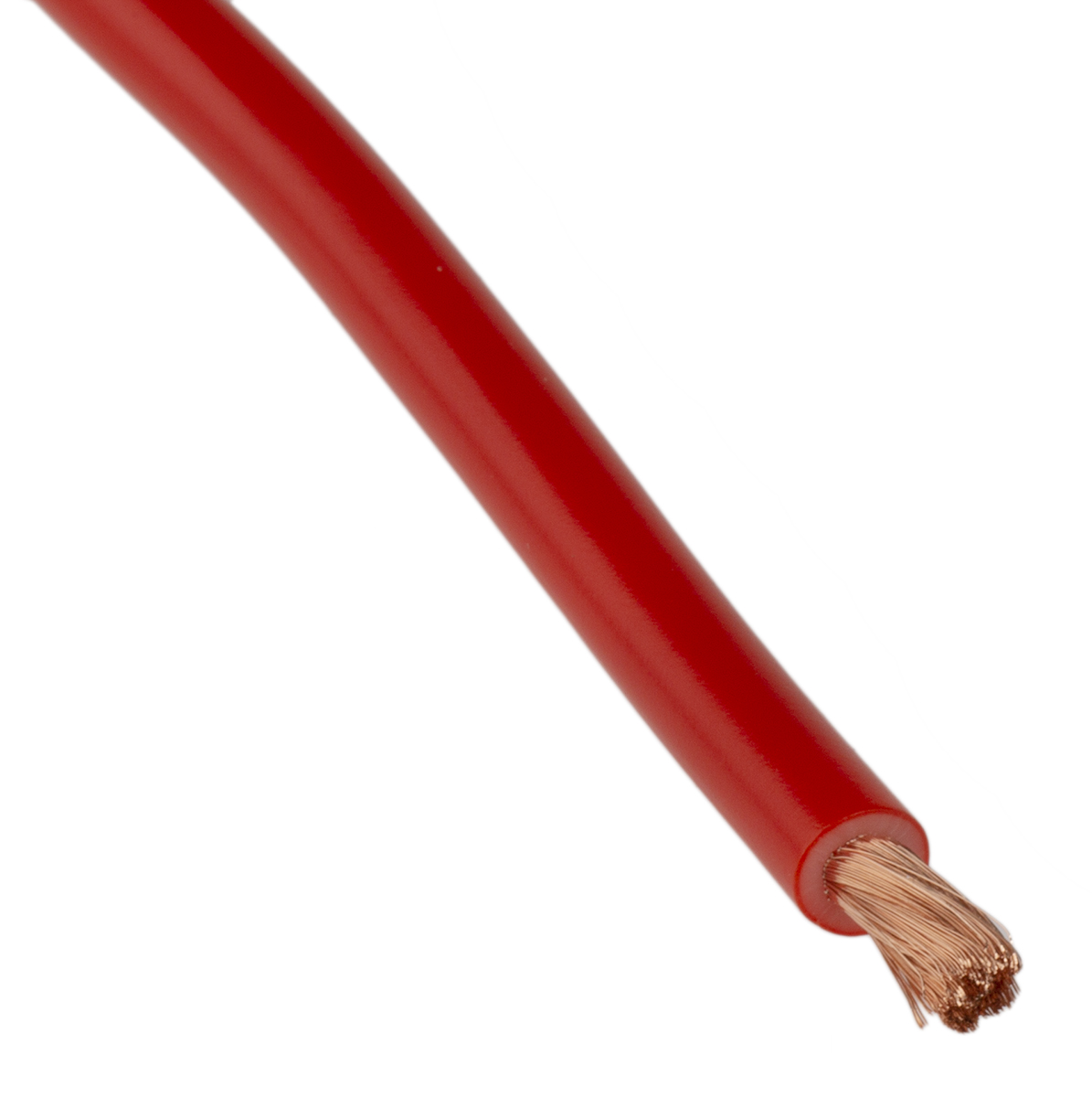 Staubli Red Hook Up Wire, 14 AWG, 651, 25 m