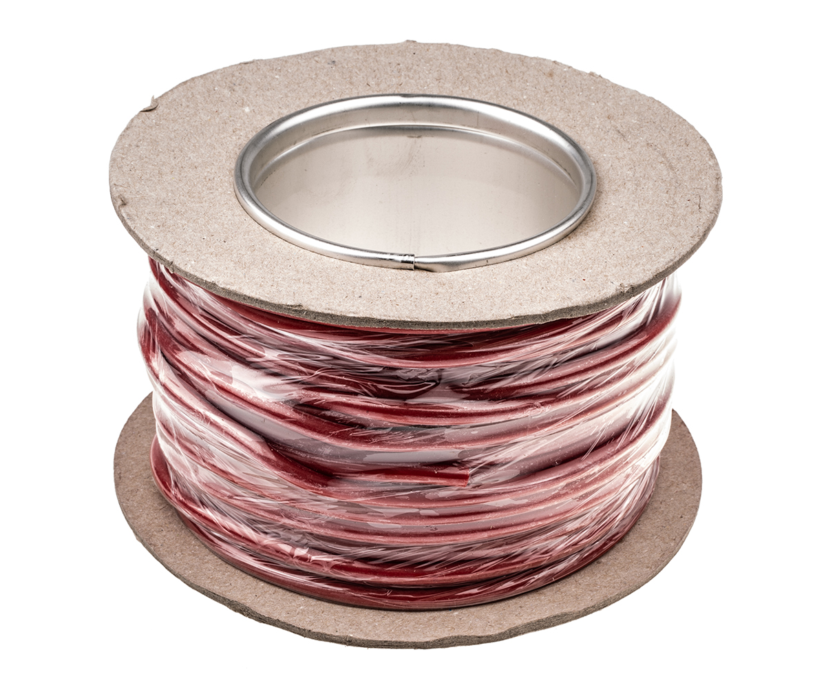 175-7483 Staubli SiliVolt-1V Series Red Hook Up Wire, 651, 25 m