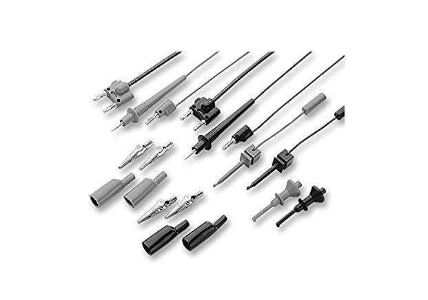 Keithley Test Lead Kit for use with Instruments That Use Safety Input Connectors With Miniature Alligator Clips With