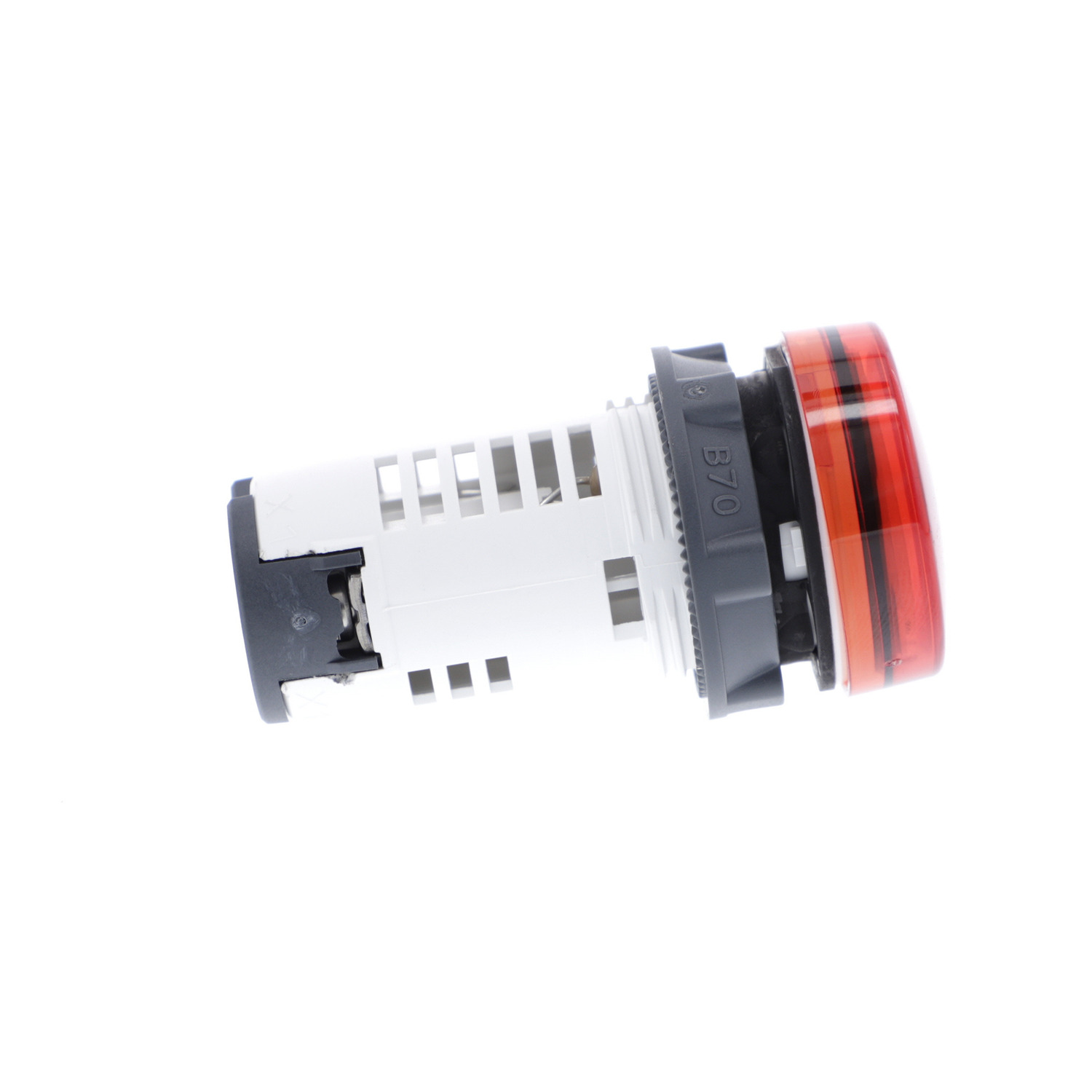 Schneider Electric Harmony XB7 Red LED Pilot Light Head, 22.5mm Cutout, IP20 (Rear Face), IP54 (Front Face), 24 V