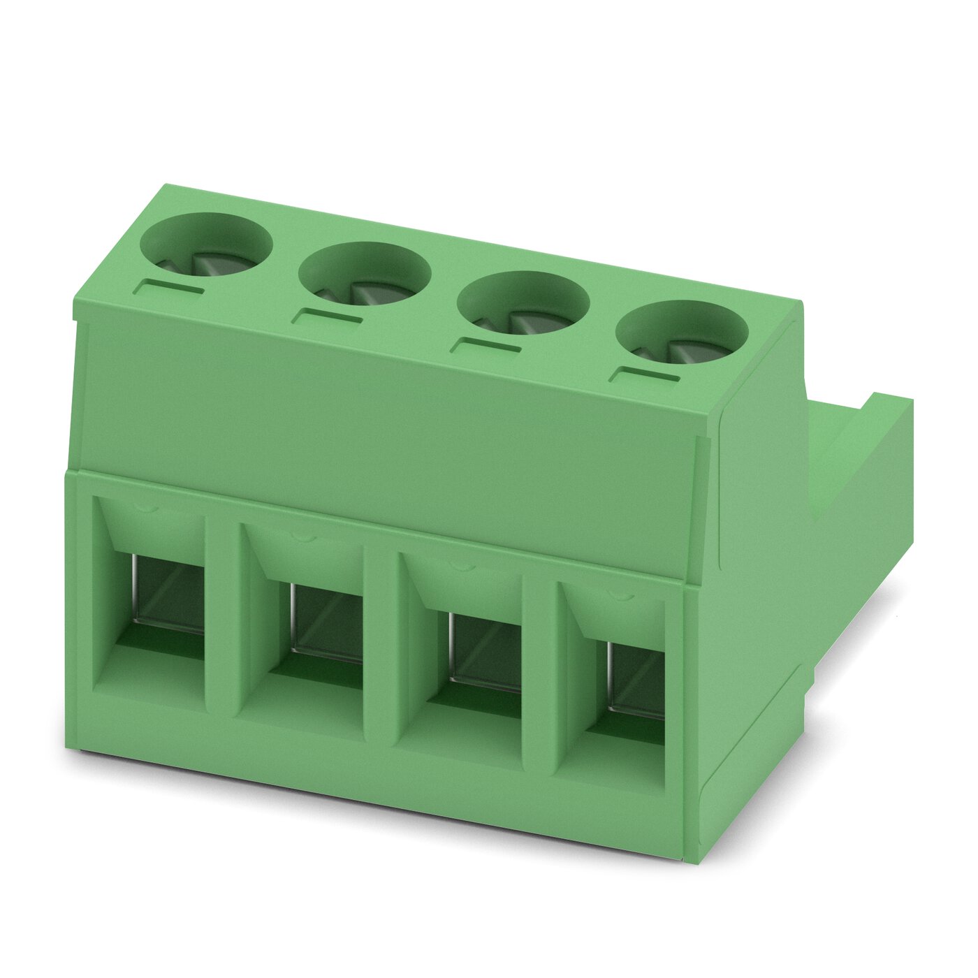 1757035 Phoenix Contact MSTB 2.5/4-ST-5.08 Series Pluggable Terminal Block, 4-Contact, 5.08 mm Pitch, 1 Row,