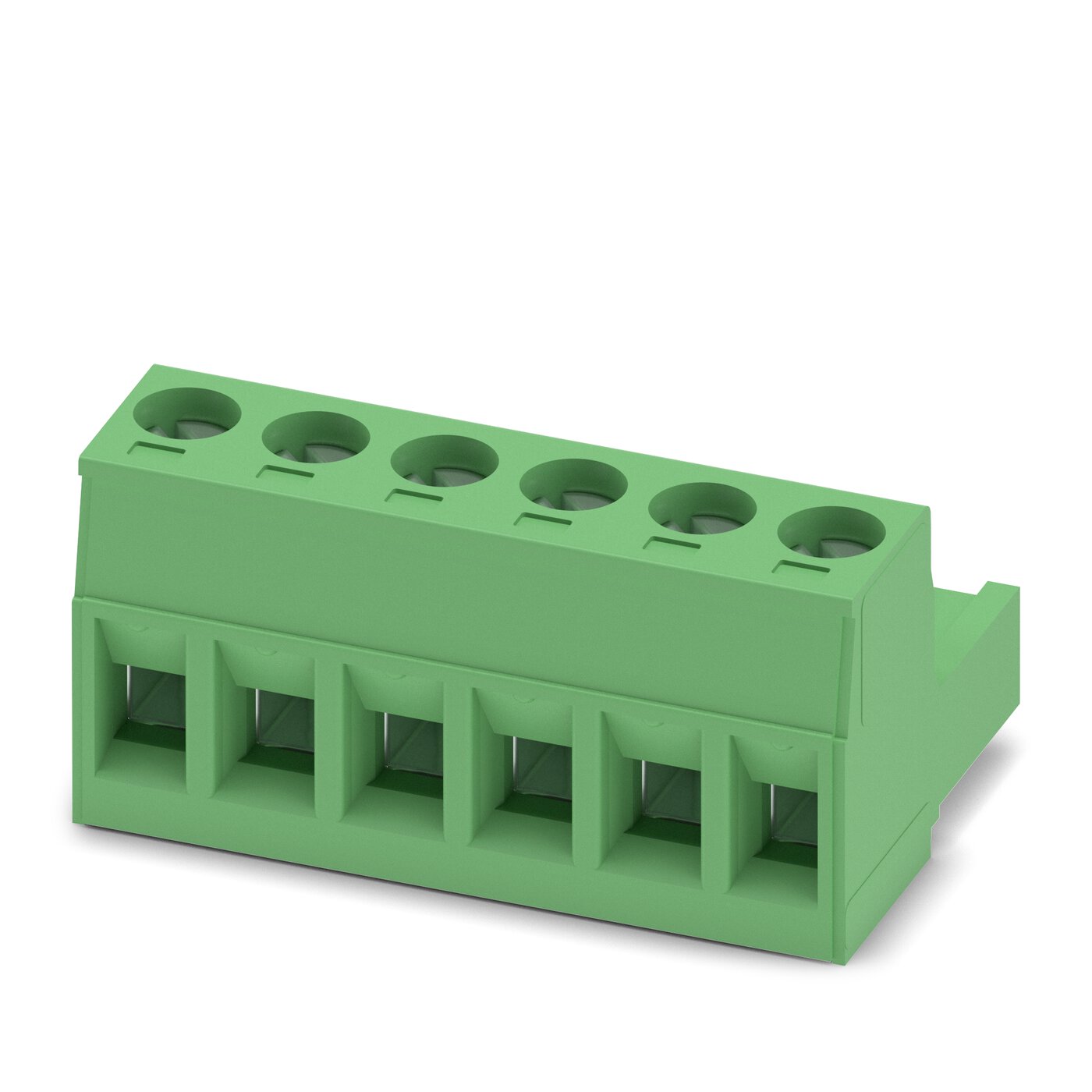 1757051 Phoenix Contact MSTB 2.5/6-5.08 Series Pluggable Terminal Block, 5-Contact, 5.08 mm Pitch, 1 Row,