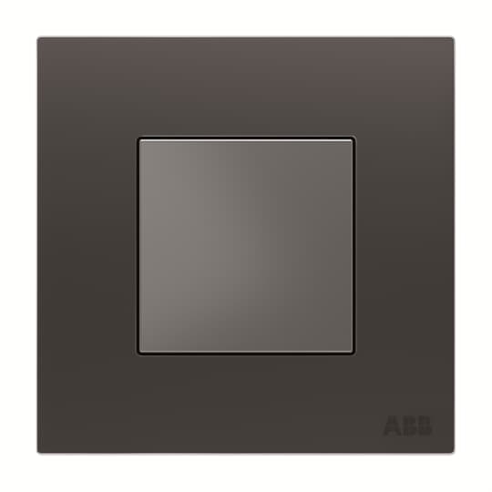 ABB Black 1 Gang Blanking Plate