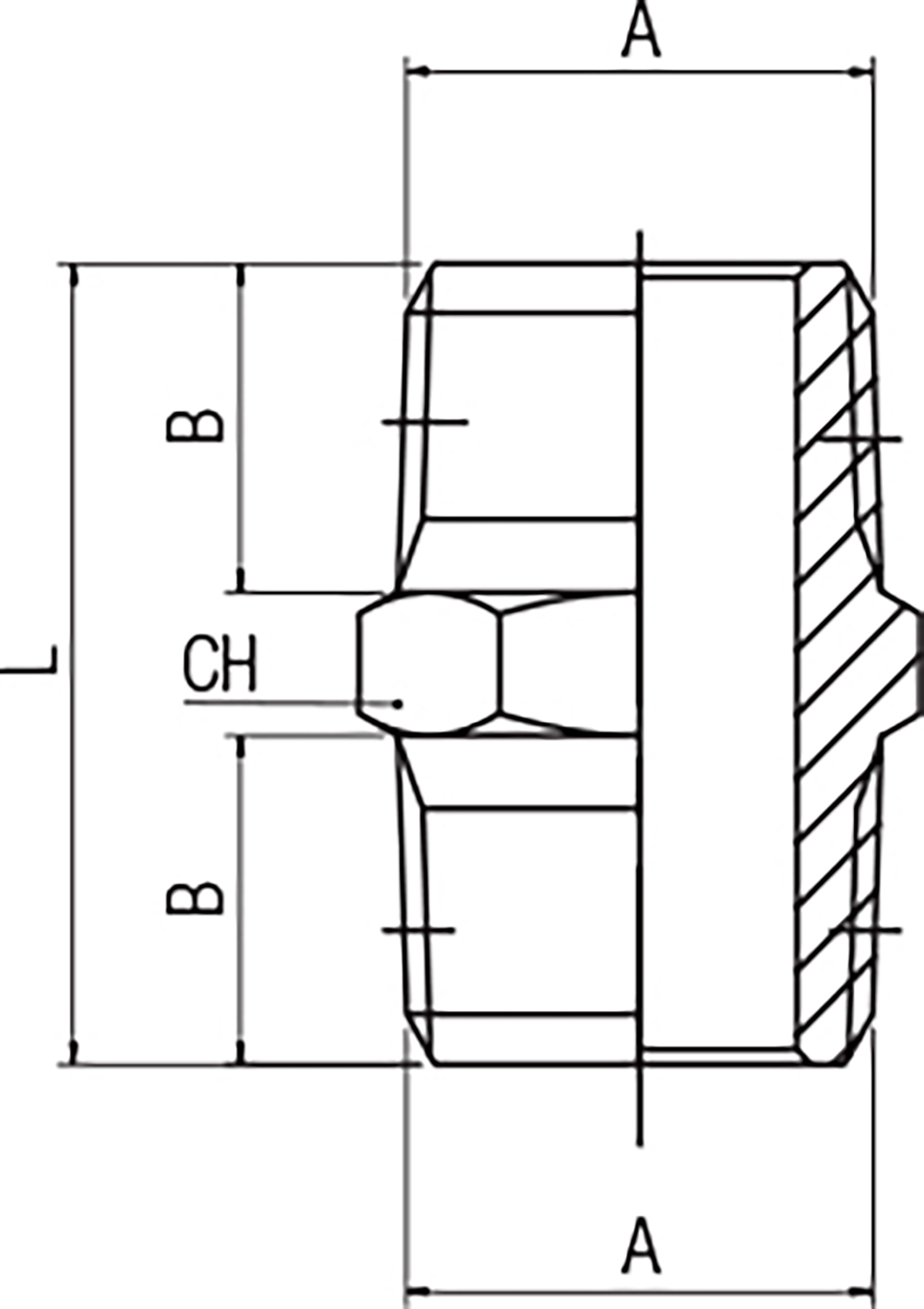 176-0978 RS PRO Brass Pipe Fitting, Straight 1/8 In BSPT Male Threaded Nipple, Male BSPT 1/8 in to Male British Standard Parallel