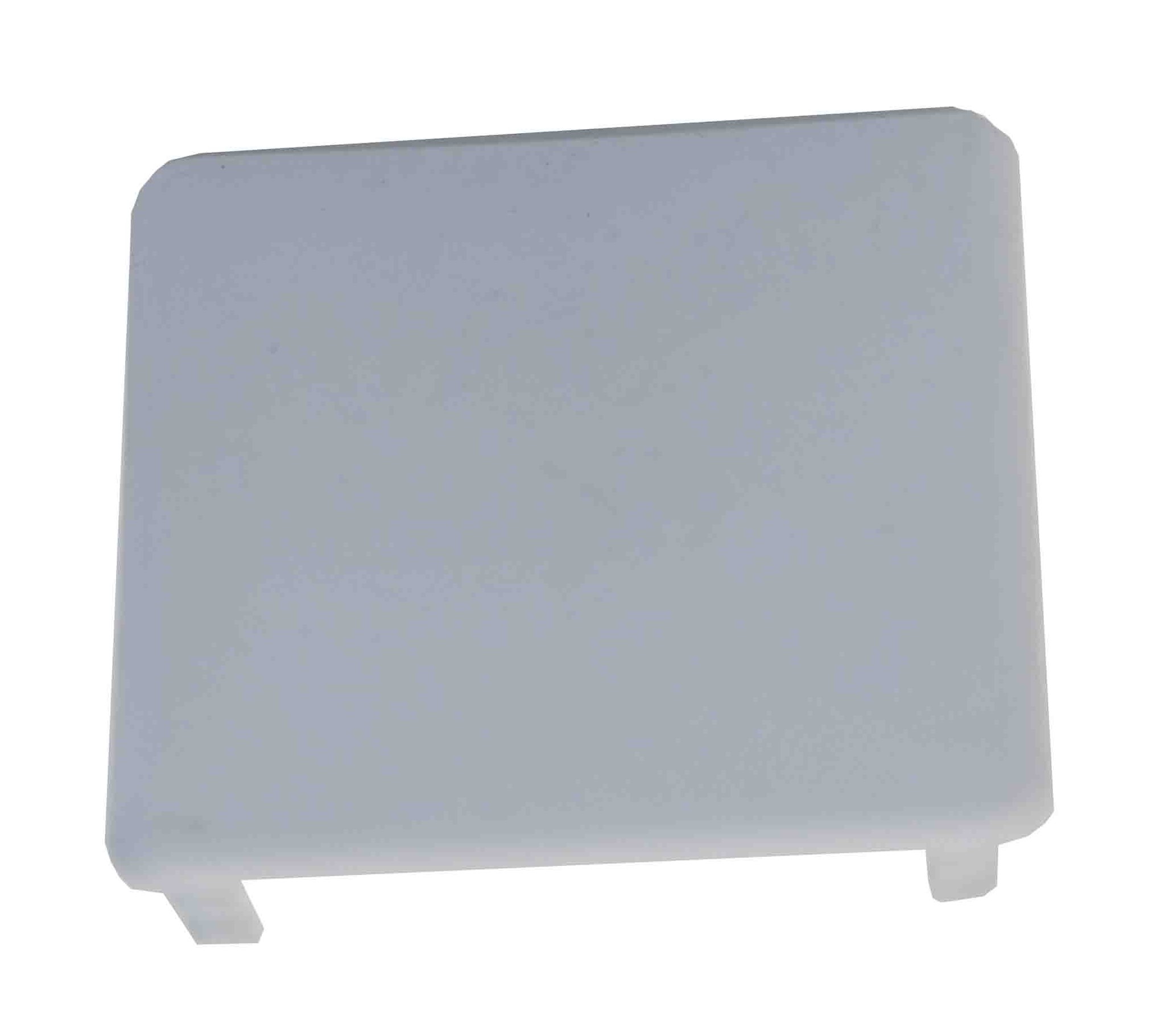 RS PRO White Polyvinyl Chloride End Cap 41 x 41 mm