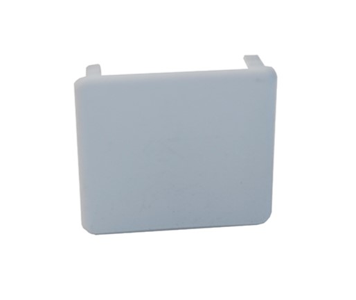 RS PRO White Polyvinyl Chloride End Cap 41 x 21 mm