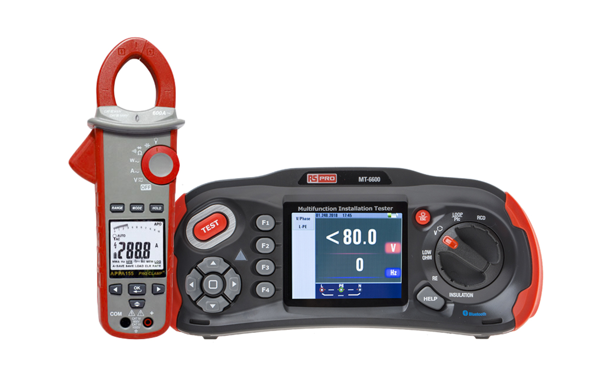 RS PRO MT-6600 Multifunction Tester 1000V With Bluetooth