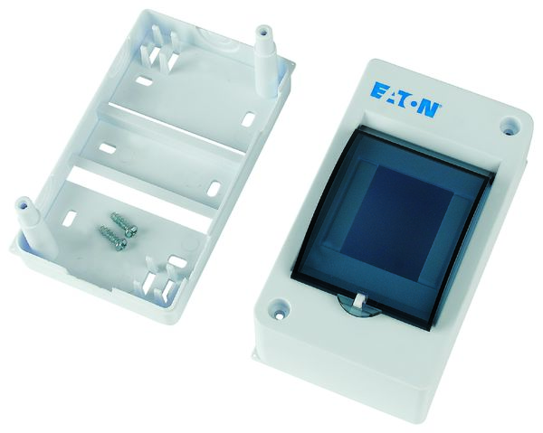 177072-mini-3-t Eaton Eaton xComfort Series White Plastic Junction Box, IP30, 0 Terminals, 83 mm, 82mm 140 mm