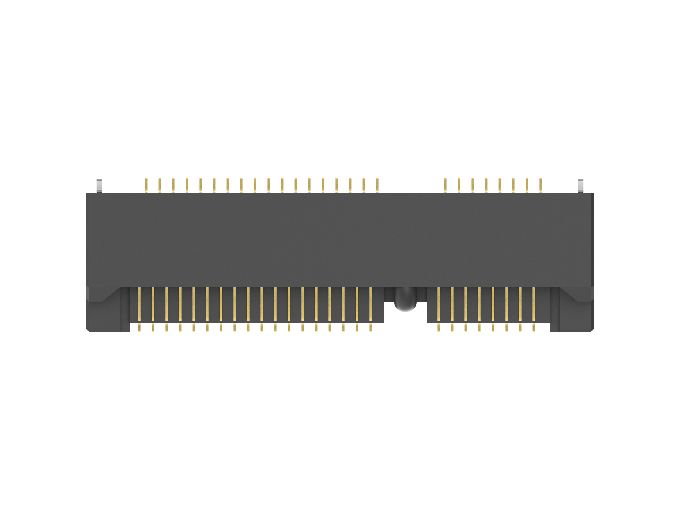 1775862-2 TE Connectivity Right Angle Edge Connector Female, Surface, 52-Contacts, 0.8 mm Pitch, 2 Row, Surface Mount
