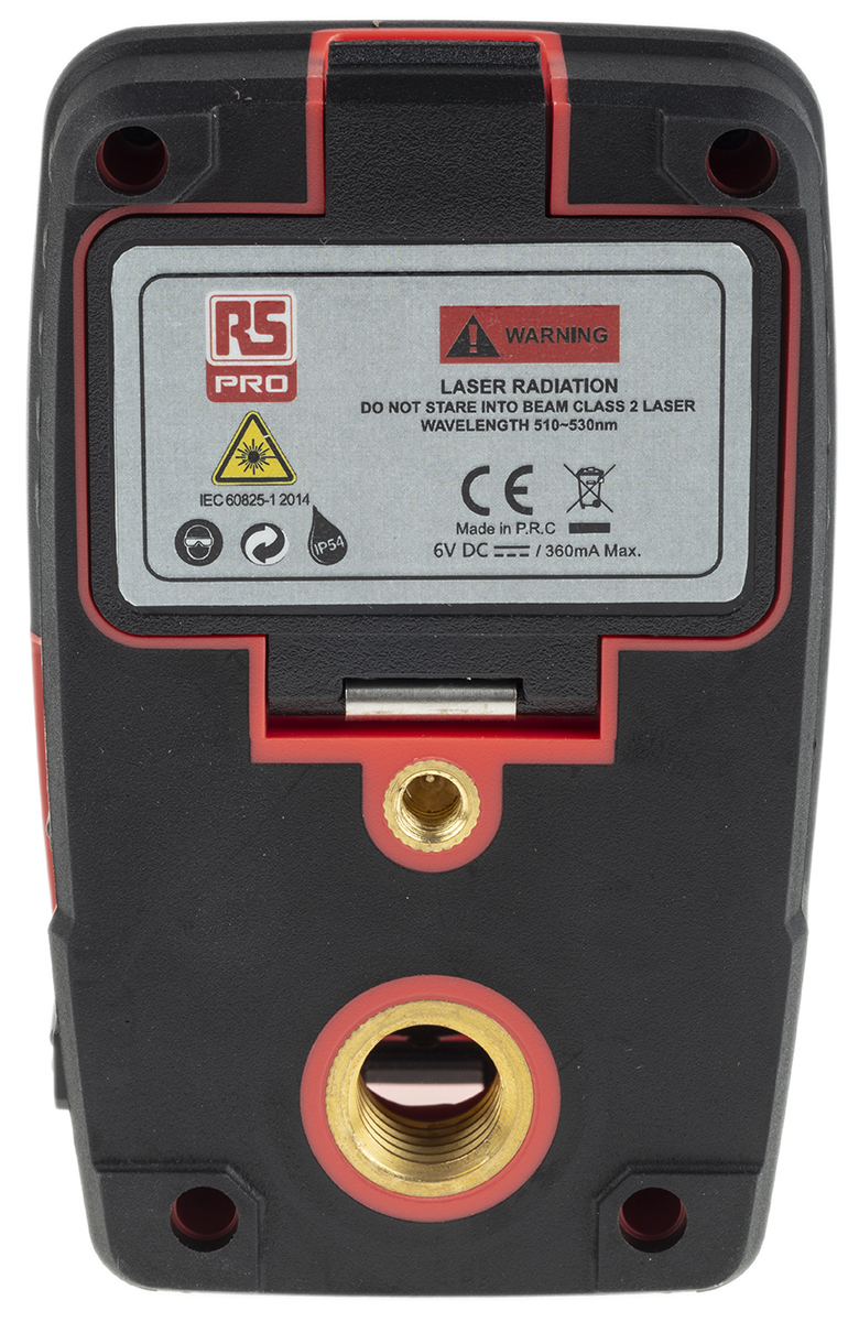 178-5830 RS PRO 635 nm Laser Colour Red Laser Level, 5