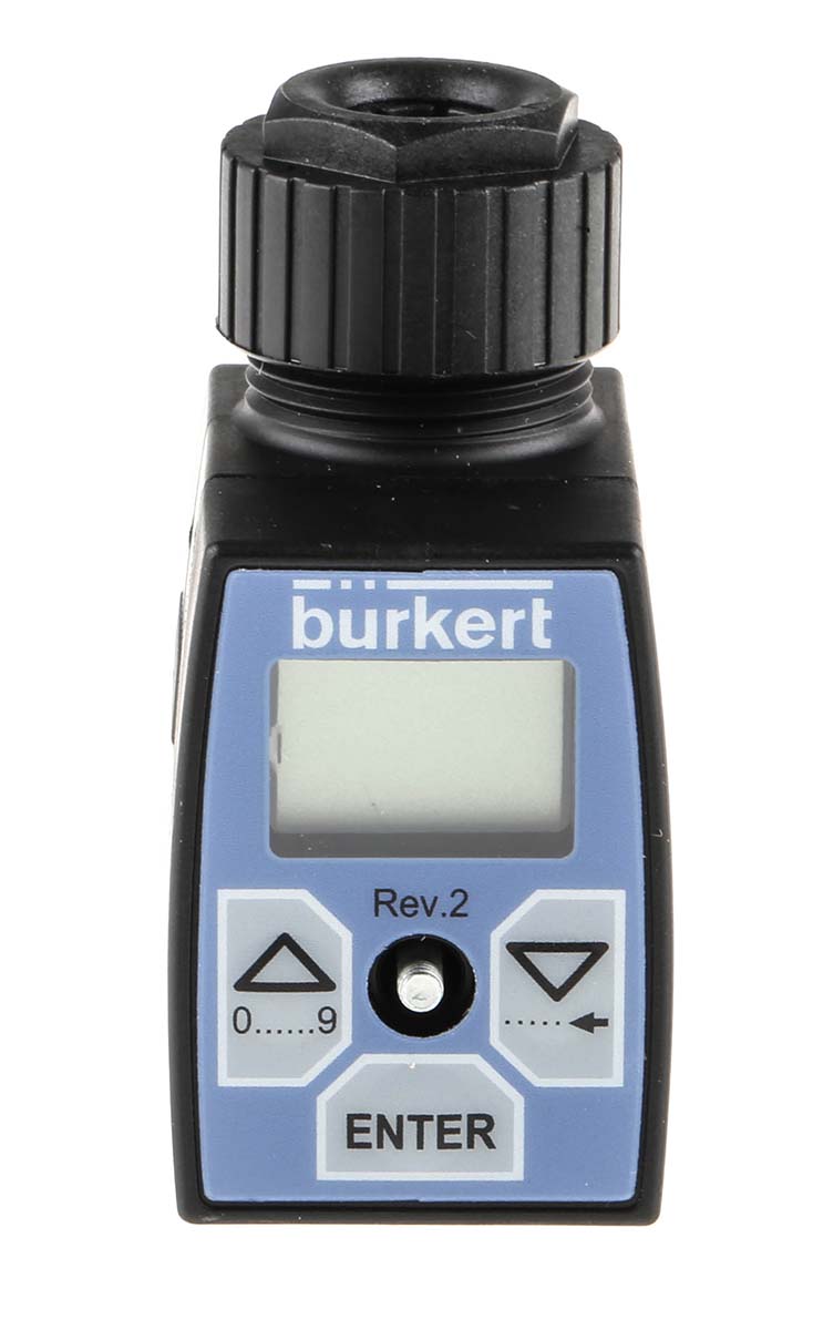 Burkert 8605 Series, Panel Flow Controller, PWM Output 24 V dc
