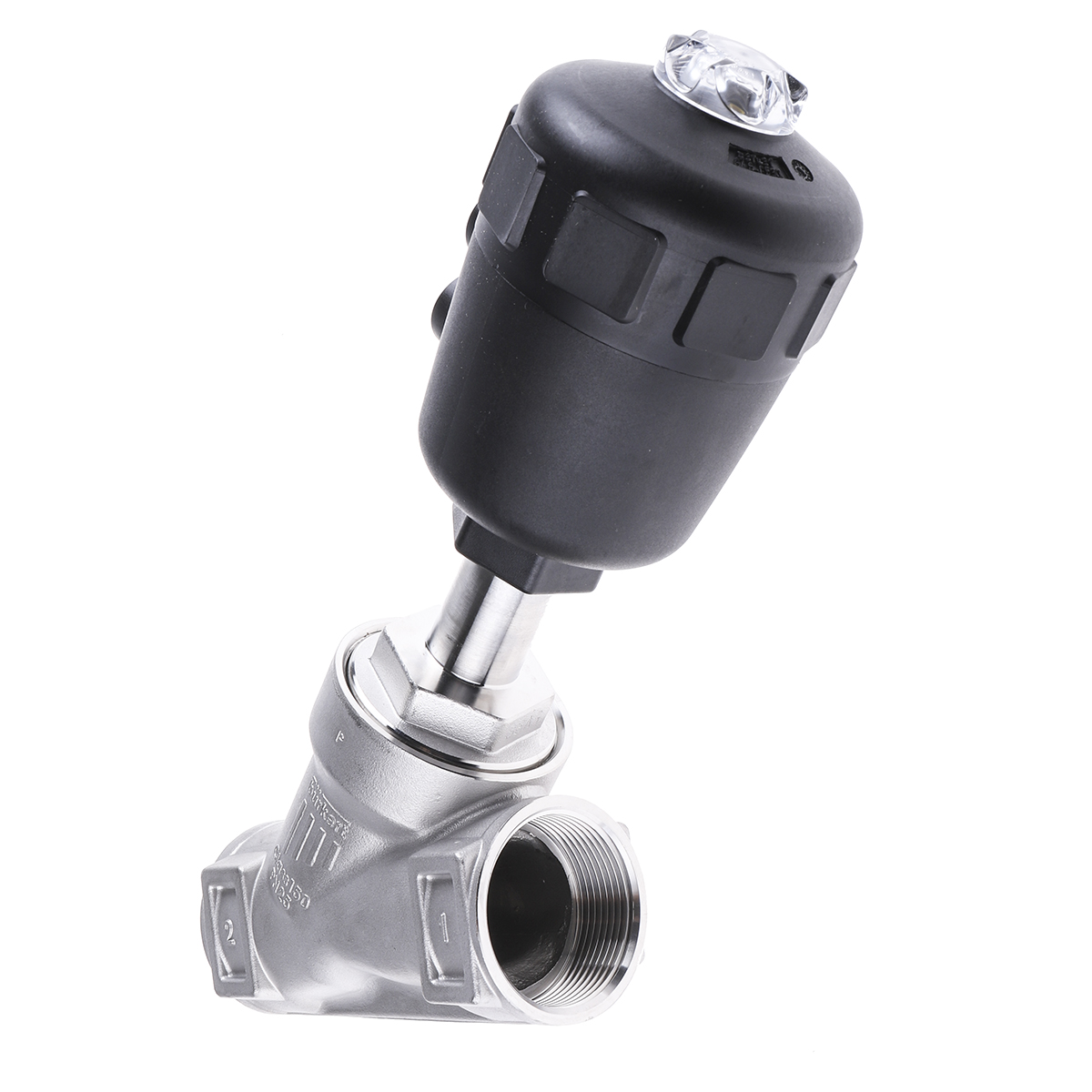 178895 Burkert Angle type Pneumatic Actuated Valve, 16 bar 1.5 in