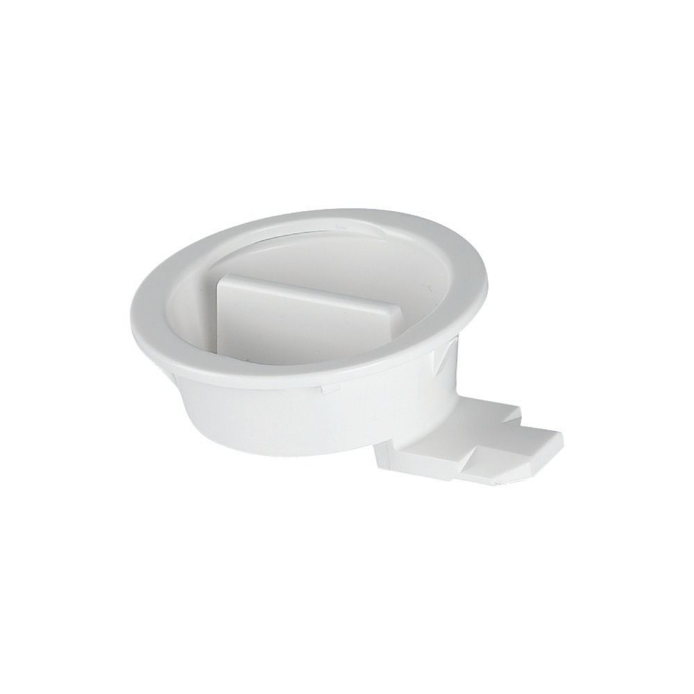 Eaton White Camlock, 100 mm Panel-to-Tongue 150 mm, Knob Unlock