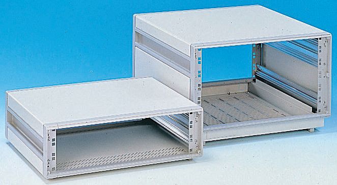RS PRO, 6 U 19 in Rack Mount Case Ventilated 422 mm
