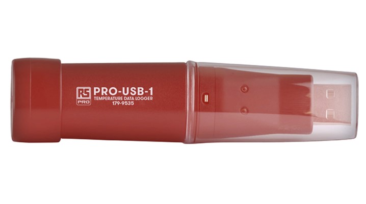 179-9535 RS PRO PRO-USB-1 Temperature Data Logger, USB