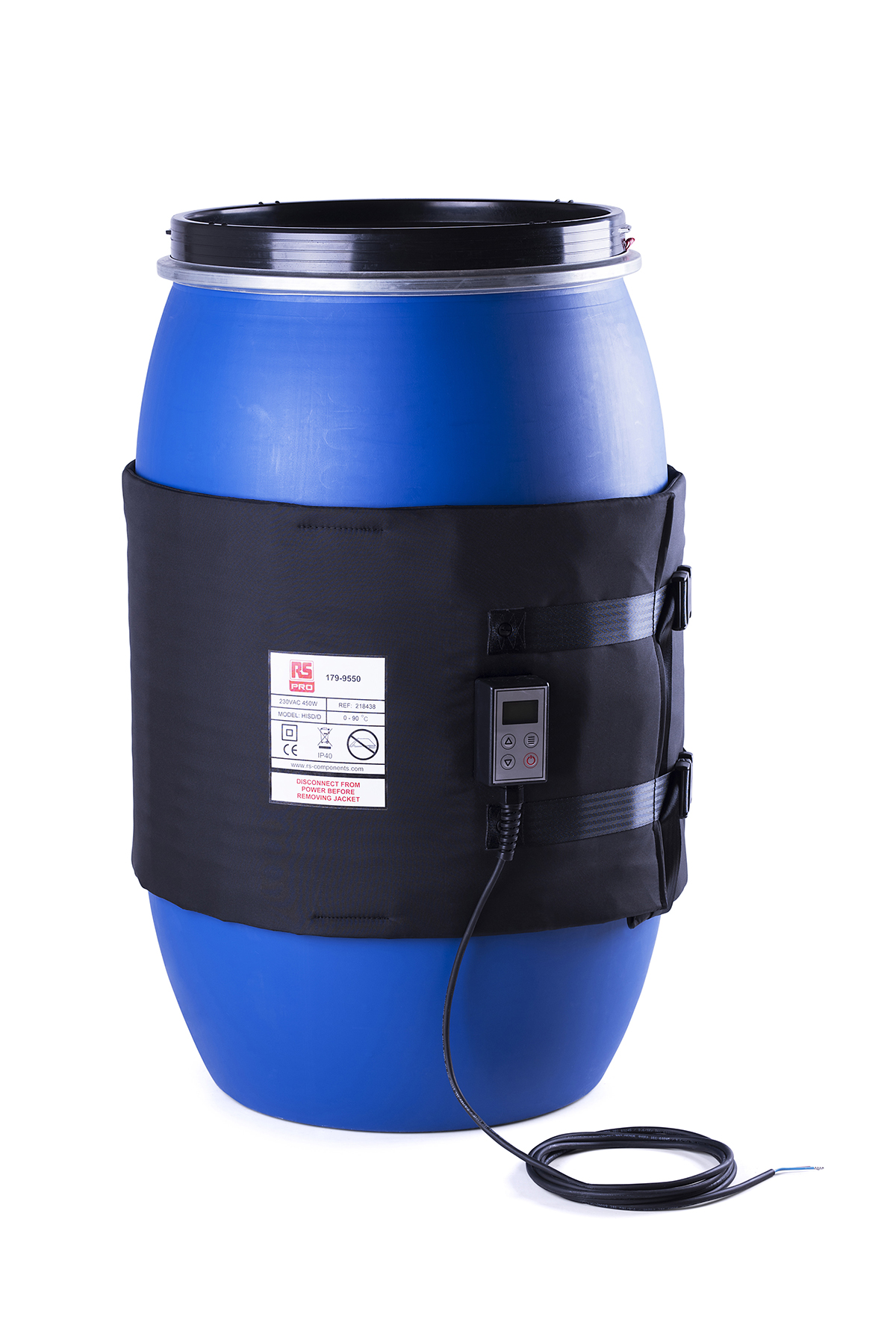 RS PRO Fibreglass Polyester Side, 200 L, 450 x 1950 mm