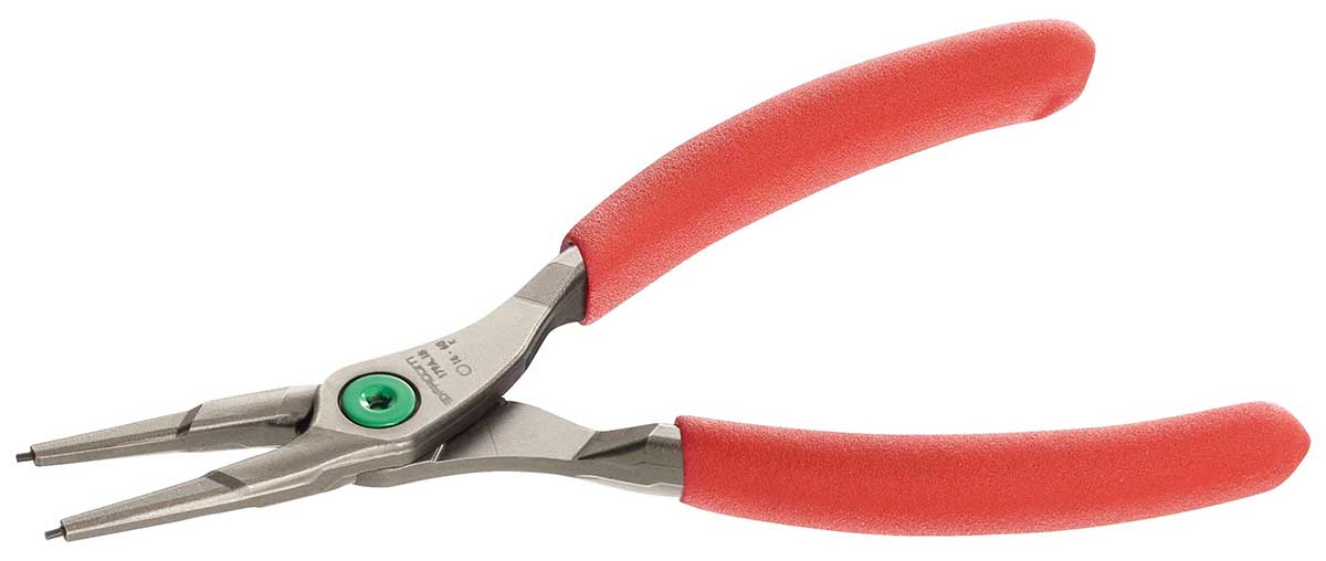 Facom 1-Piece Circlip Plier, 185mm Overall Internal ESD Safe