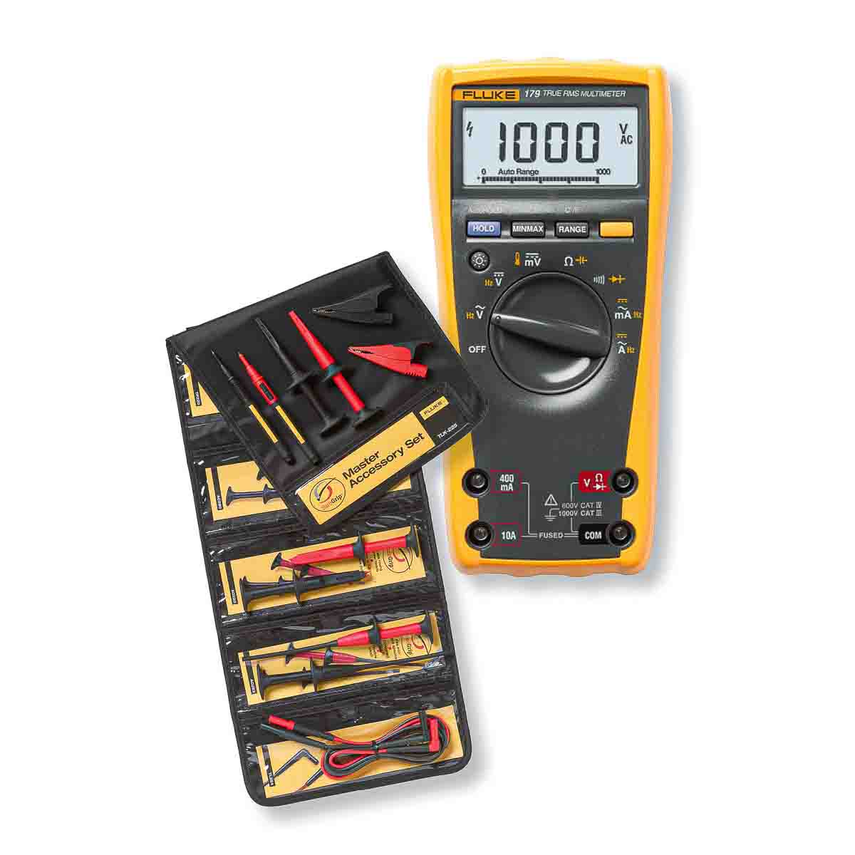 Fluke 179, TLK-225-1 Multimeter Kit, UKAS