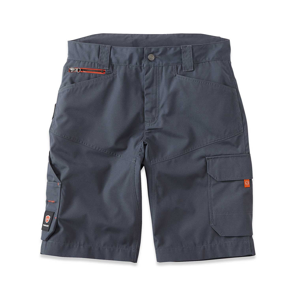 Parade BORA Grey 65% Polyester, 35% Cotton Work Shorts, 40 in