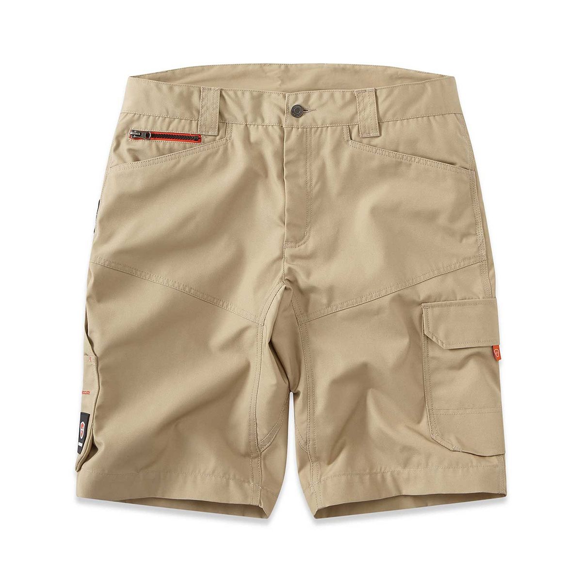 Parade BORA Beige 65% Polyester, 35% Cotton Work Shorts, 40 in