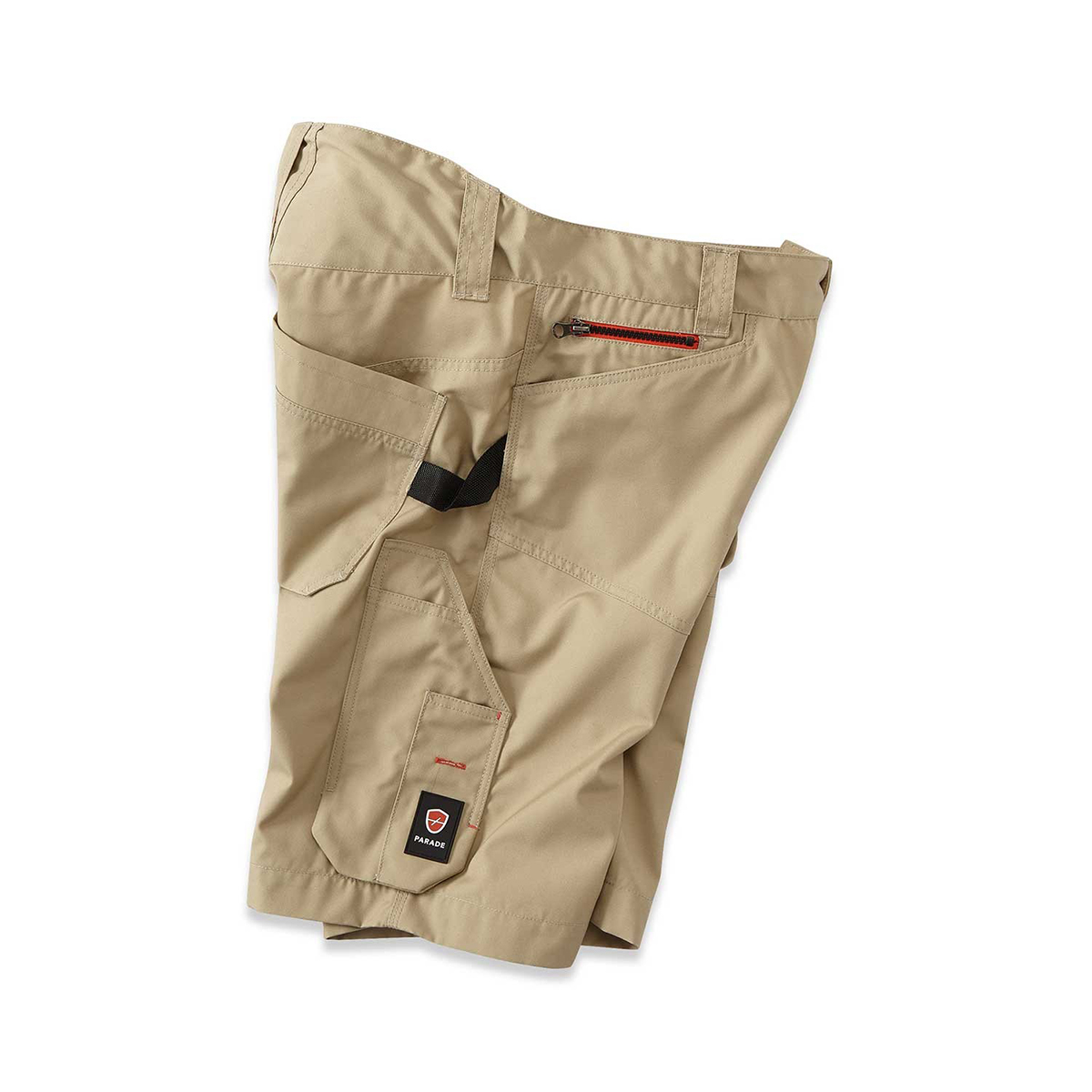 17bora1470t44 Parade BORA Beige 65% Polyester, 35% Cotton Work Shorts, 44 in