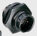 Switchcraft Circular Connector, 8 Contacts, Panel, Standard Connector, Plug, Male, IP68, IP69K, EN3 Series