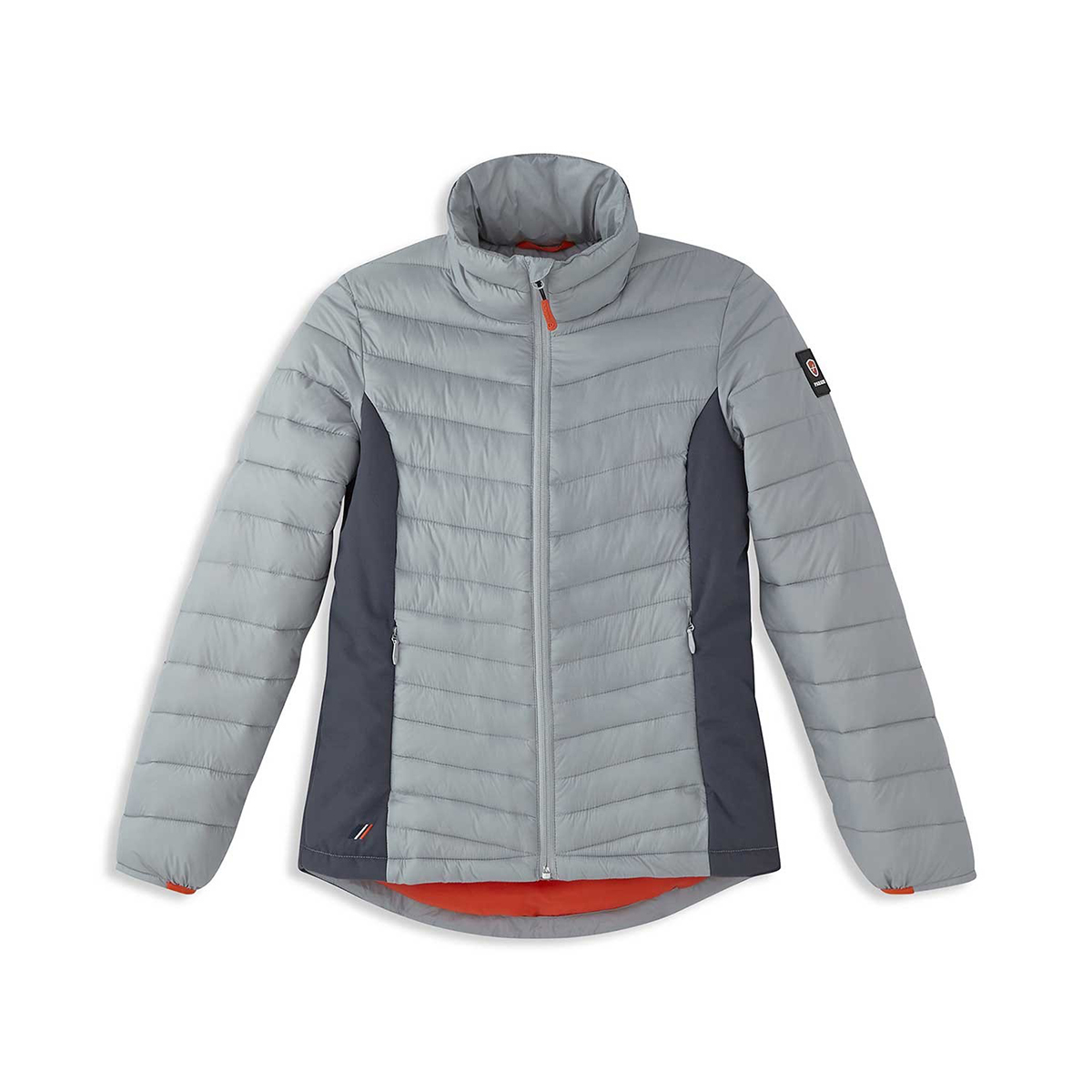17ocala1713ts Parade OCALA 2 Grey, Water Repellent Down Jacket Zipper, S 1 EA