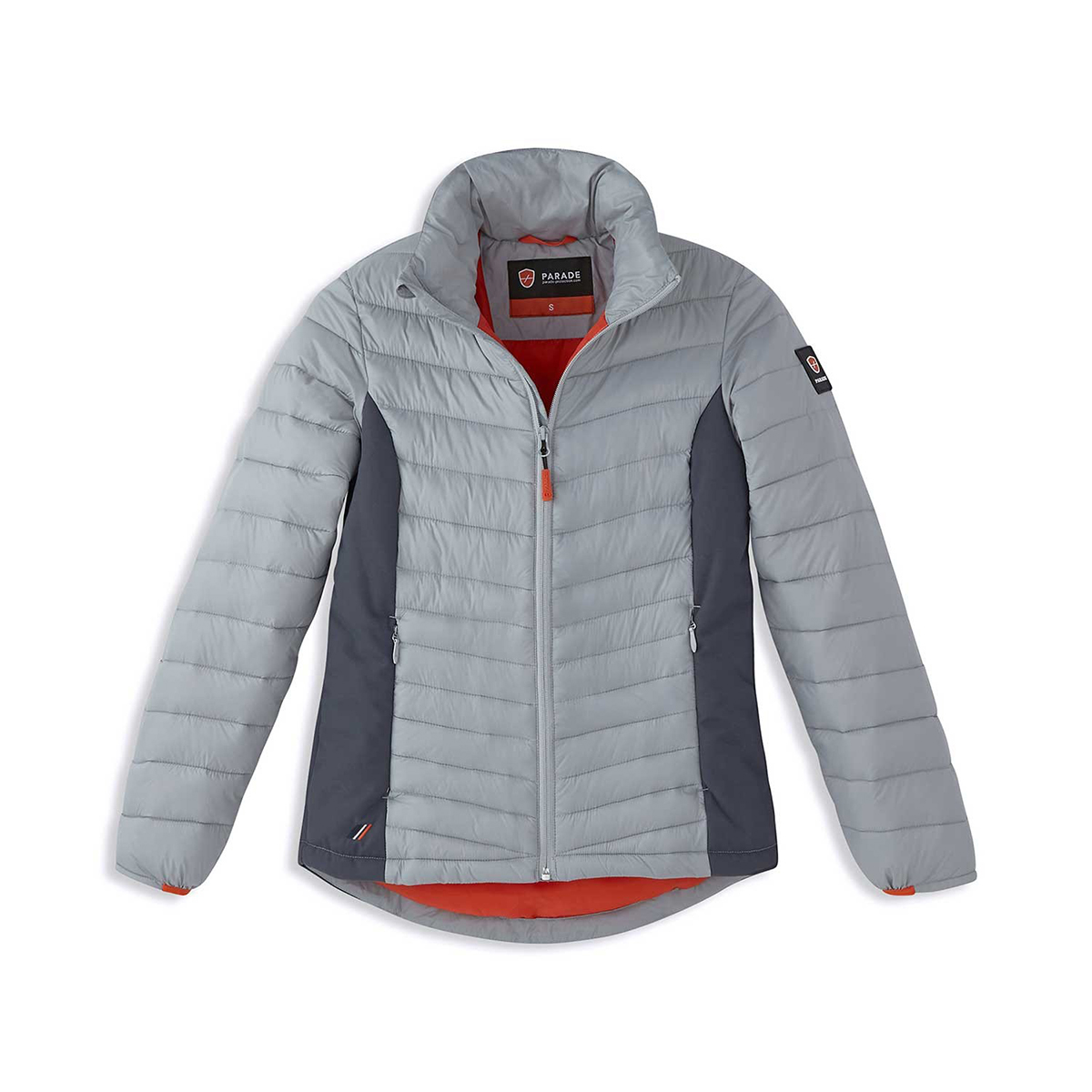 Parade OCALA 2 Grey, Water Repellent Down Jacket Zipper, XL 1 EA