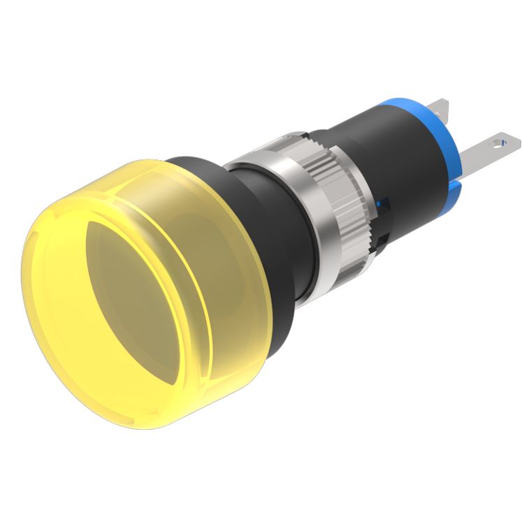 EAO Yellow Push Button Actuator