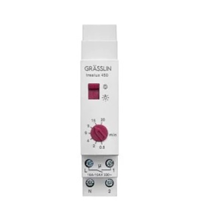 181300011 Grasslin Analogue Timer Switch 230 V ac