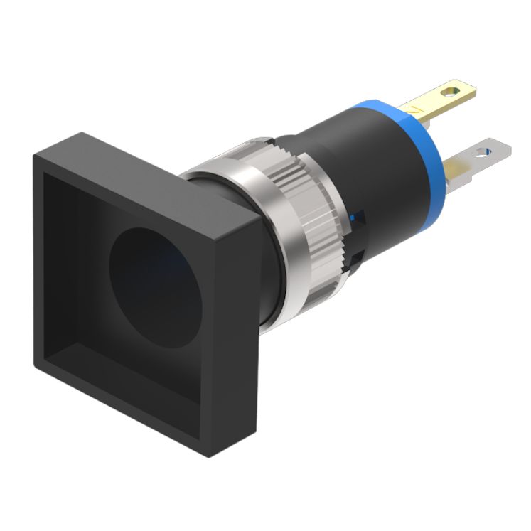 EAO Black Push Button Actuator