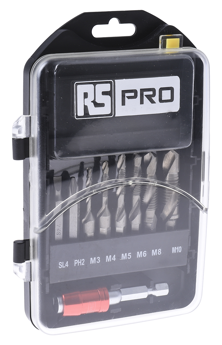 180-7091 RS PRO Tap & Drill Set, Metric Standard