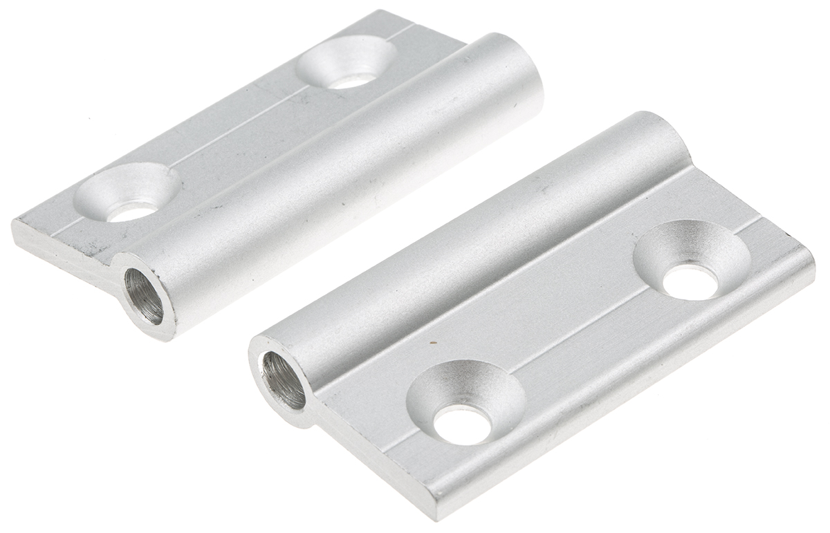 RS PRO Aluminium, Cover Cap: Polyamide, Fibreglass Reinforced, Stainless Steel (Axle) Concealed 20 5 mm Slot, 20 mm