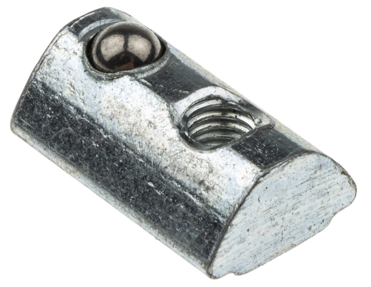 RS PRO M3 T-Slot Nut, Connecting Component, Strut Profile 20 mm, Groove Size 5 mm