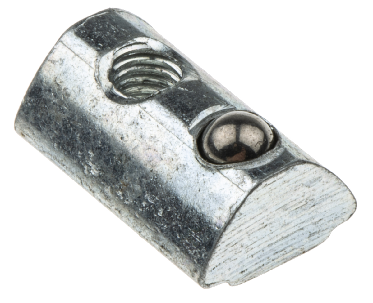 180-9102 RS PRO M3 T-Slot Nut, Connecting Component, Strut Profile 20 mm, Groove Size 5 mm