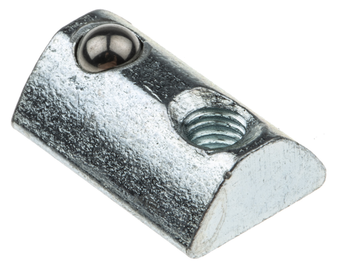 RS PRO M3 T-Slot Nut, Connecting Component, Strut Profile 20 mm, Groove Size 5 mm