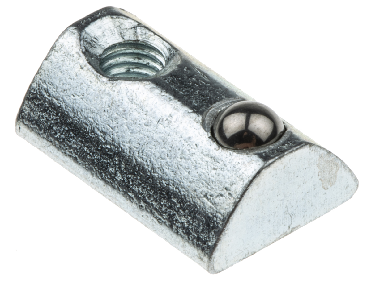 180-9106 RS PRO M4 T-Slot Nut, Connecting Component, Strut Profile 20 mm, Groove Size 5 mm