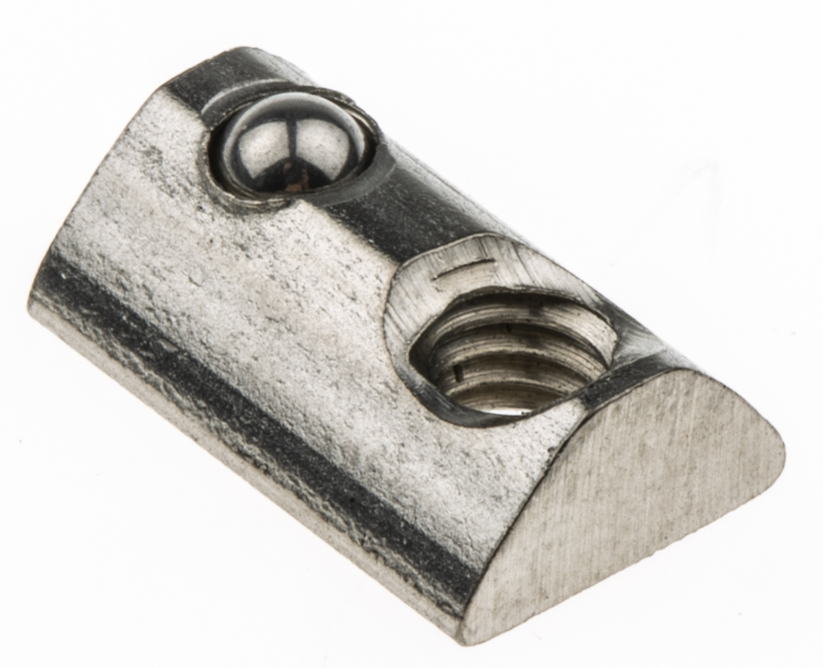 180-9108 RS PRO M4 T-Slot Nut, Connecting Component, Strut Profile 20 mm, Groove Size 5 mm