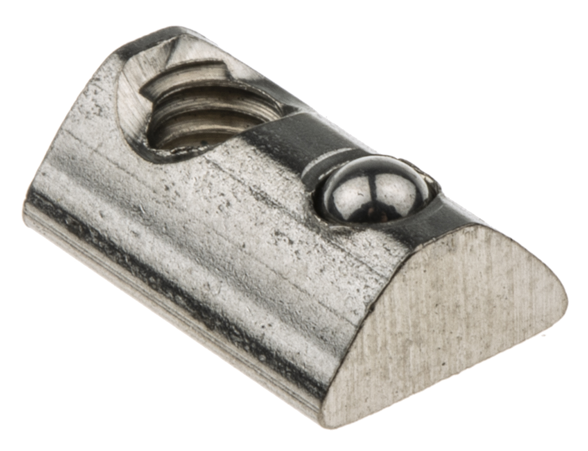 RS PRO M5 T-Slot Nut, Connecting Component, Strut Profile 20 mm, Groove Size 5 mm