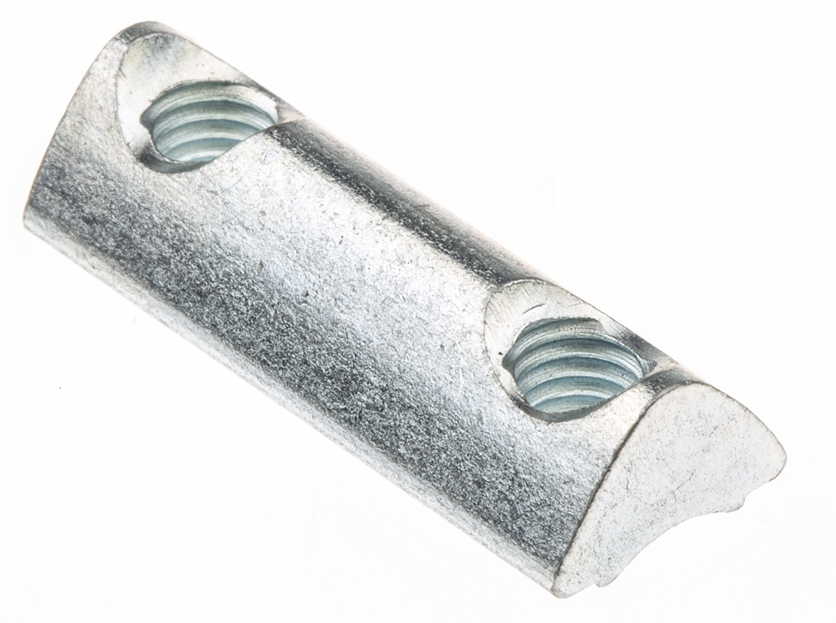 180-9120 RS PRO M6 T-Slot Nut, Connecting Component, Strut Profile 30 mm, Groove Size 6 mm