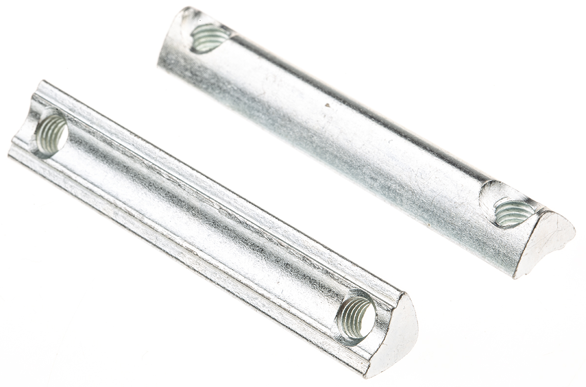 180-9121 RS PRO M6 T-Slot Nut, Connecting Component, Strut Profile 30 mm, Groove Size 6 mm