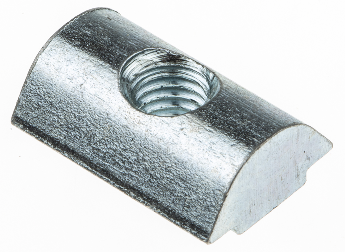 180-9124 RS PRO M6 T-Slot Nut, Connecting Component, Strut Profile 30 mm, Groove Size 6 mm