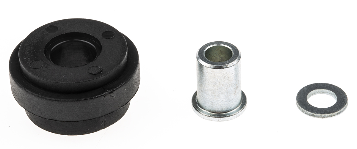RS PRO Washer: Steel, Steel (Bush), Zinc Plated, Roller: Plastic Polyamide 30 6 mm Slot, 30 mm Strut Profile