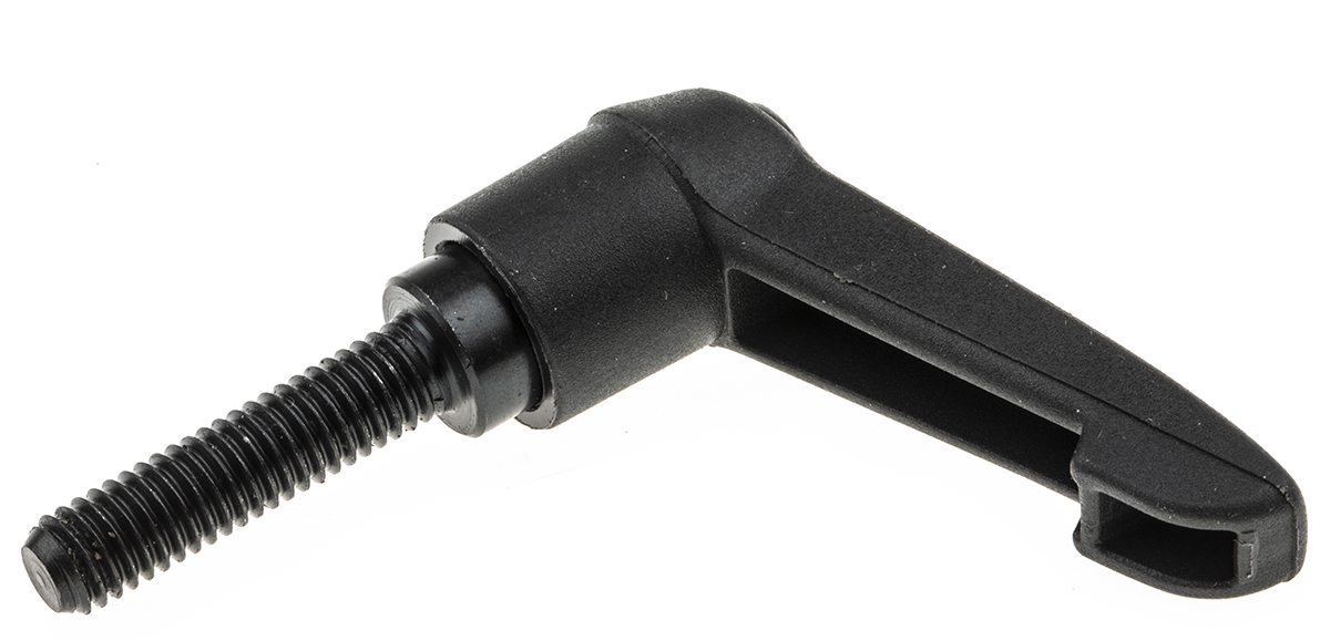 180-9133 RS PRO M6 Angle Clamp, Connecting Component, Strut Profile 30 mm, Groove Size 6 mm